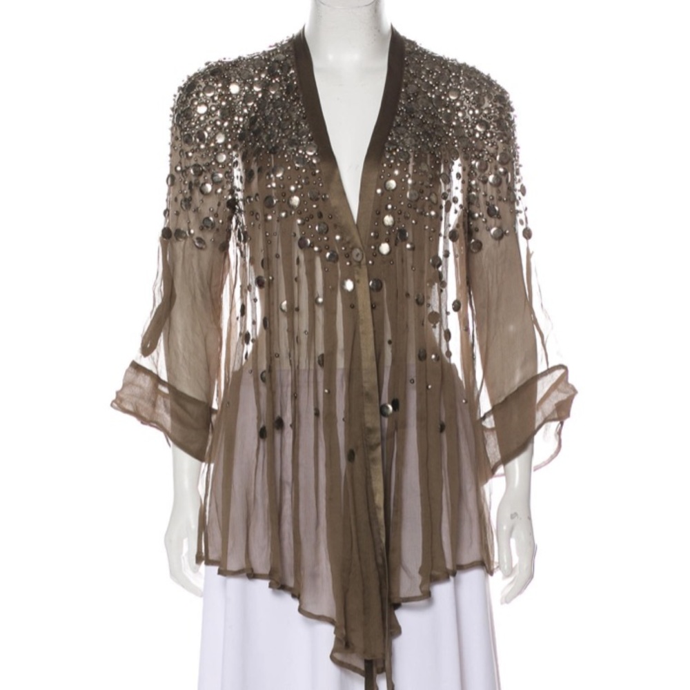 Elizabeth and James embellished cover up